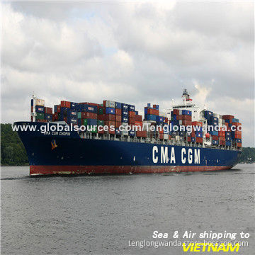 Shipping charges to Ho Chi Minh/Hai Phong of Vietnam from Shenzhen Guangzhou, Hongkong